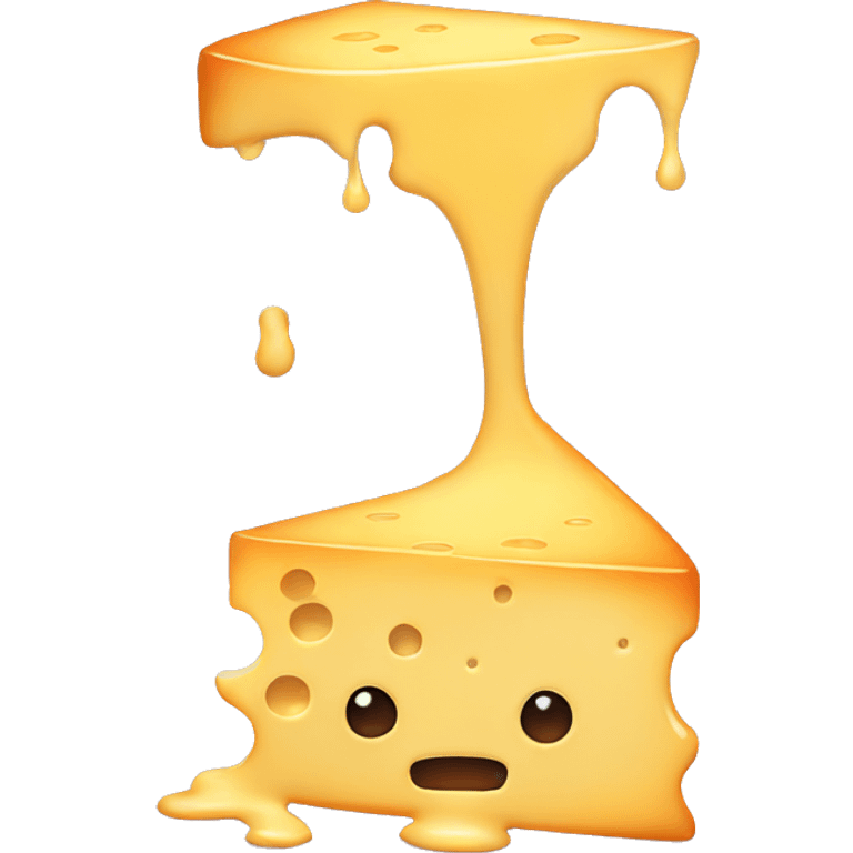 melting cheese emoji