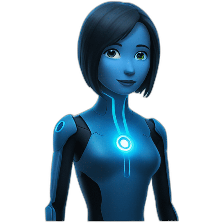 cortana hologram emoji