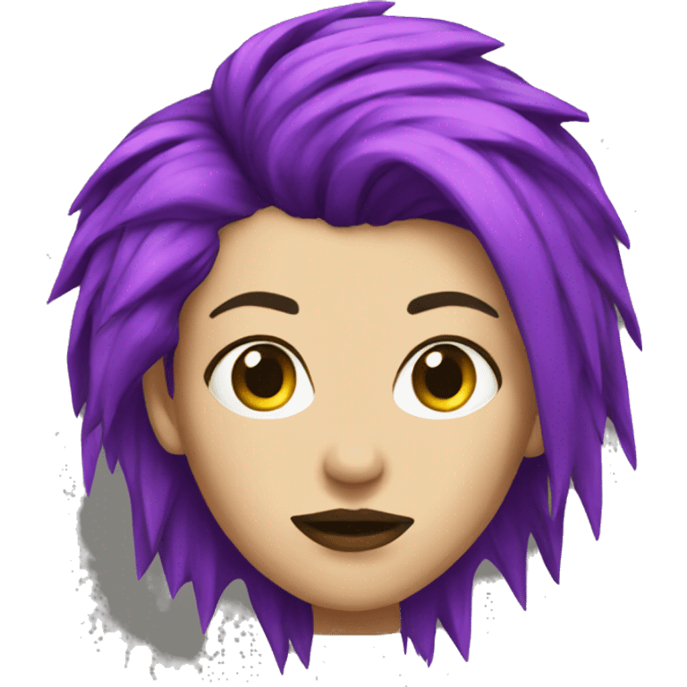 female punk emoji