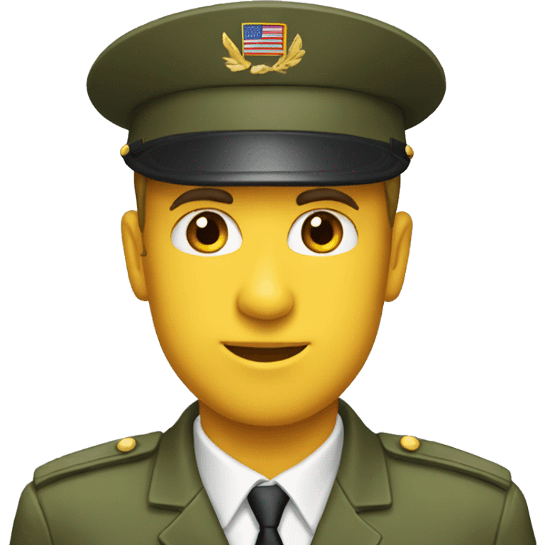 military cap professional emoji