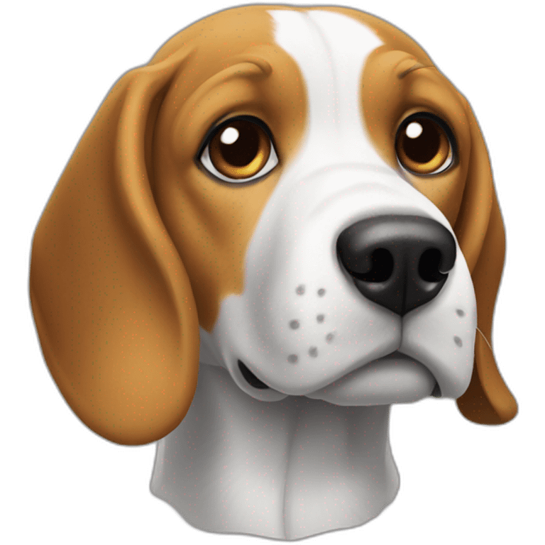 Un beagle emoji