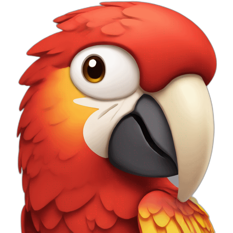 Scarlet Macaw Bird emoji