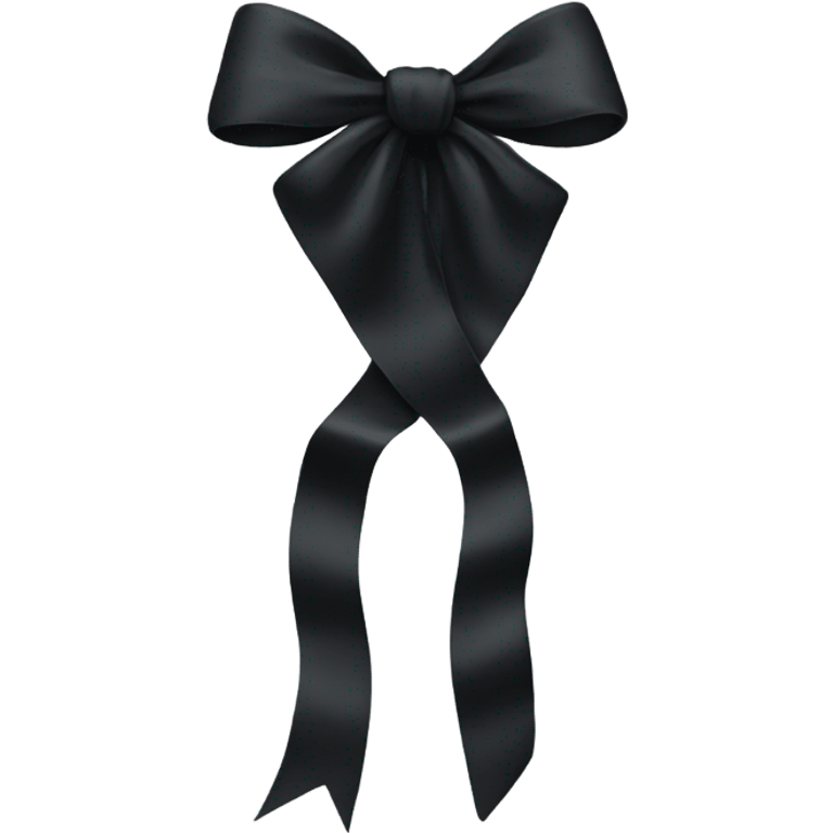 black bow emoji