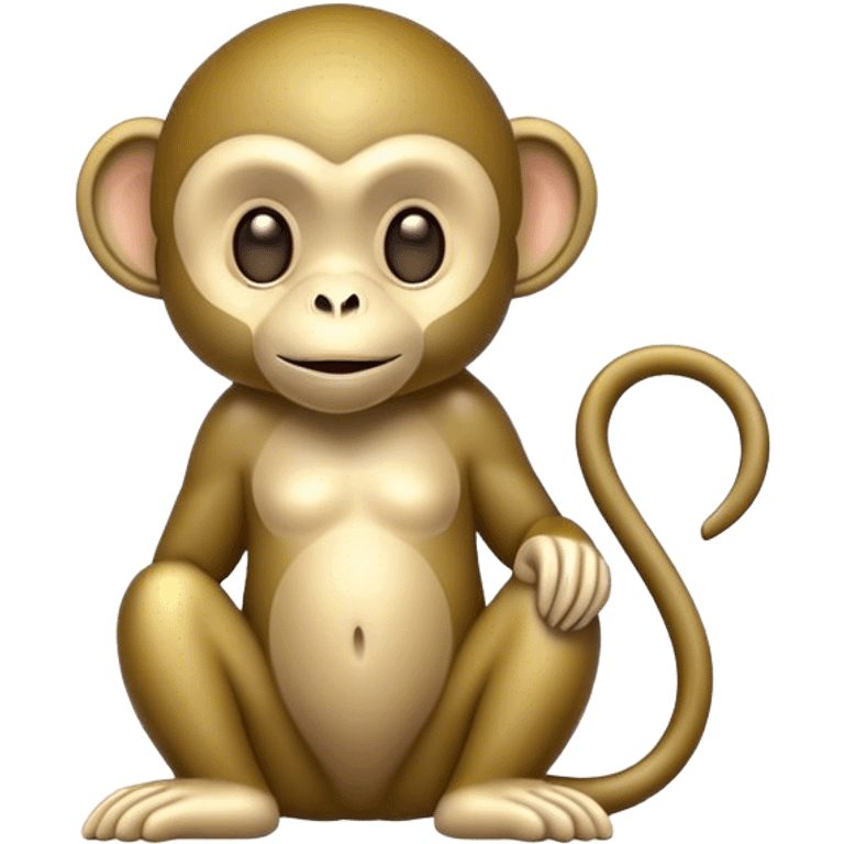 glass monkey emoji