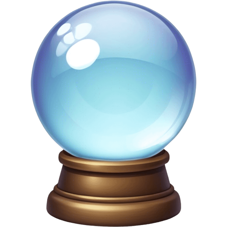 Fortune teller ball emoji