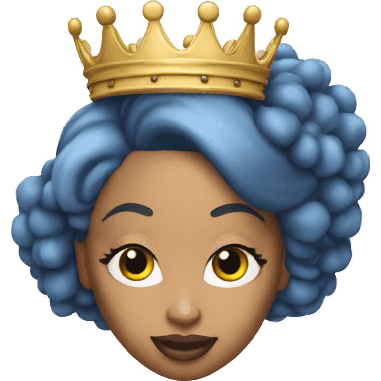 Nicki Minaj being the queen of rap emoji