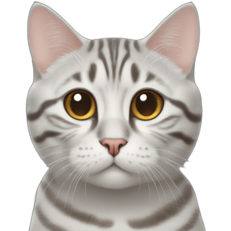 cat-American shorthair cat-weep emoji