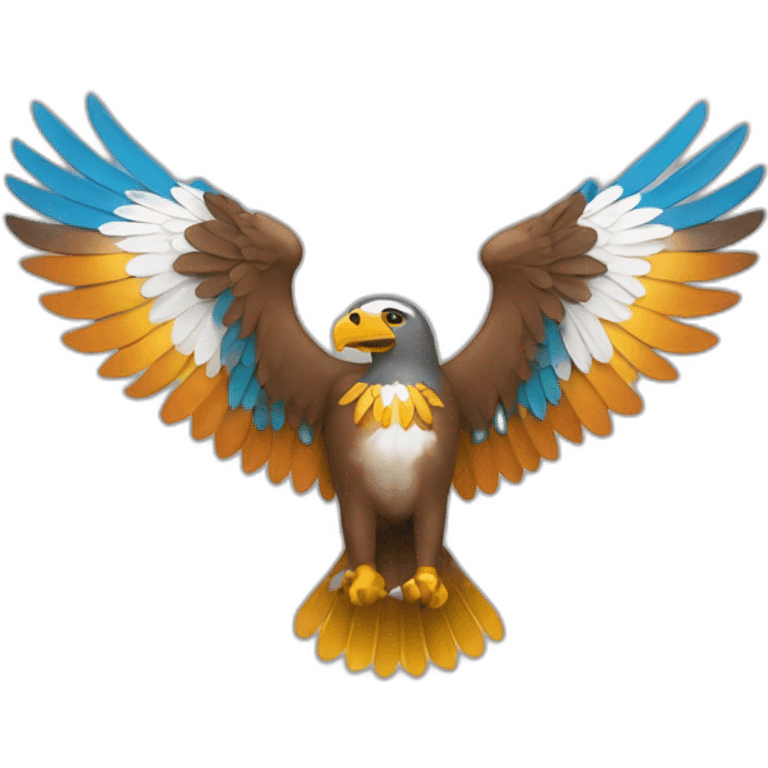 Un kabyle qui chasse un aigle emoji