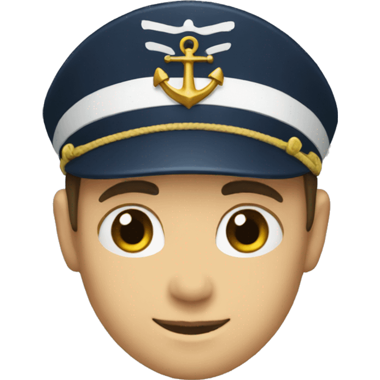 only sailor cap no boy or man emoji