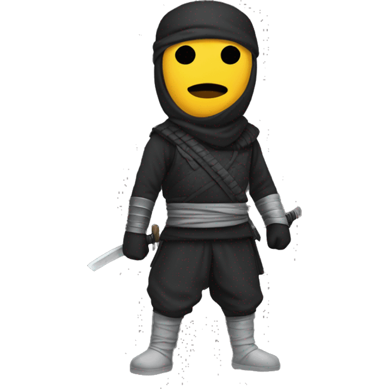 Ninja solo la cara emoji