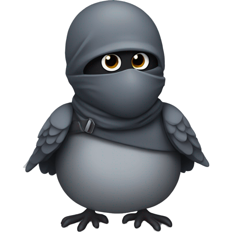 Pigeon ninja  emoji