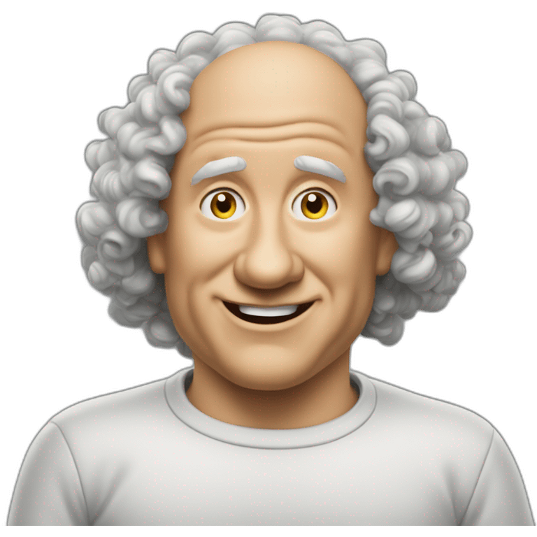 Curly joe of the three stooges emoji