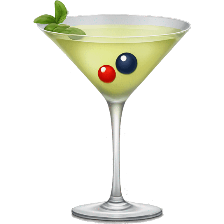 Martini in a tall glass emoji