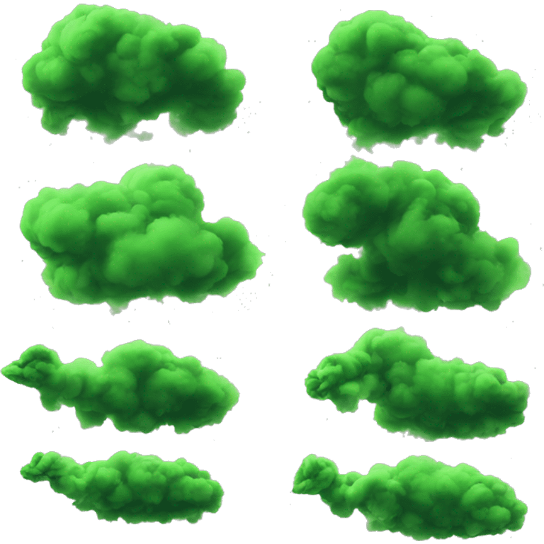 green smoke emoji