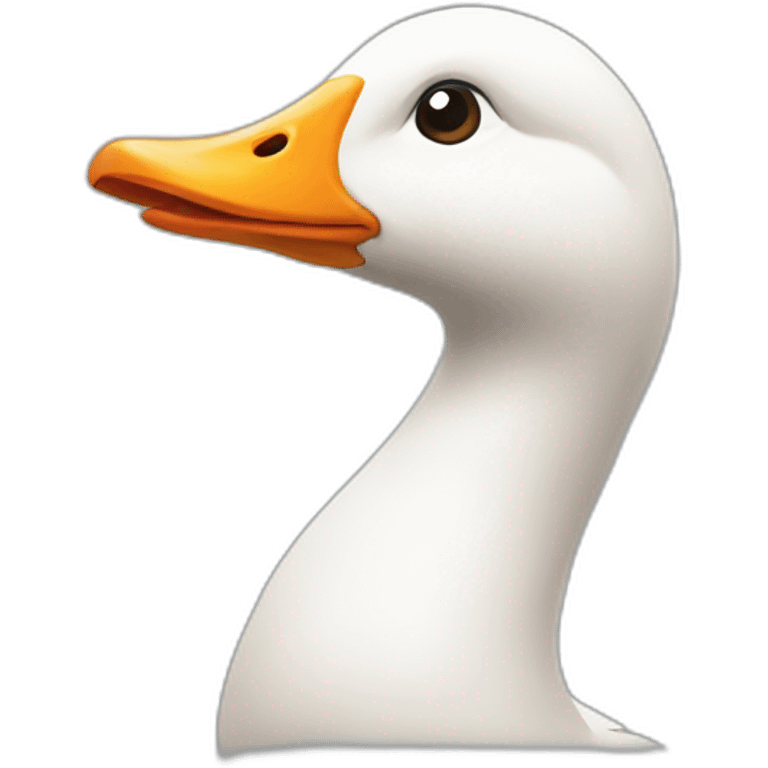 Bottled head goose emoji