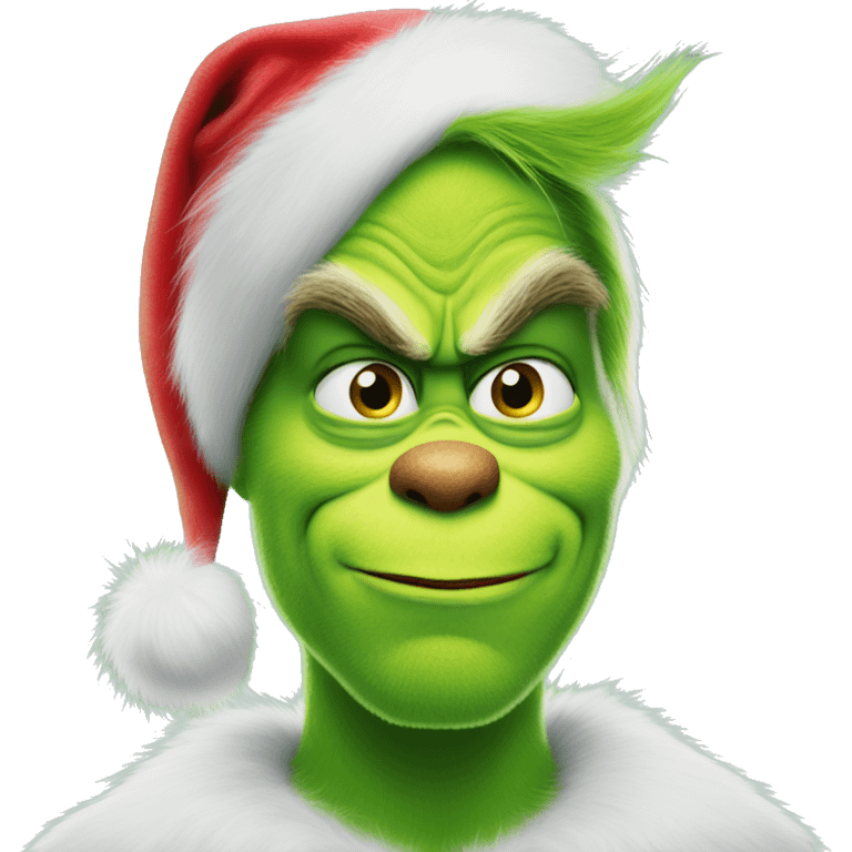 henry cavill as grinch emoji