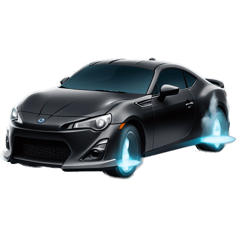 Fr-s Haunted Darth Vader’s ice cube race car with bright white headlights and glowing light saber bumpers  emoji