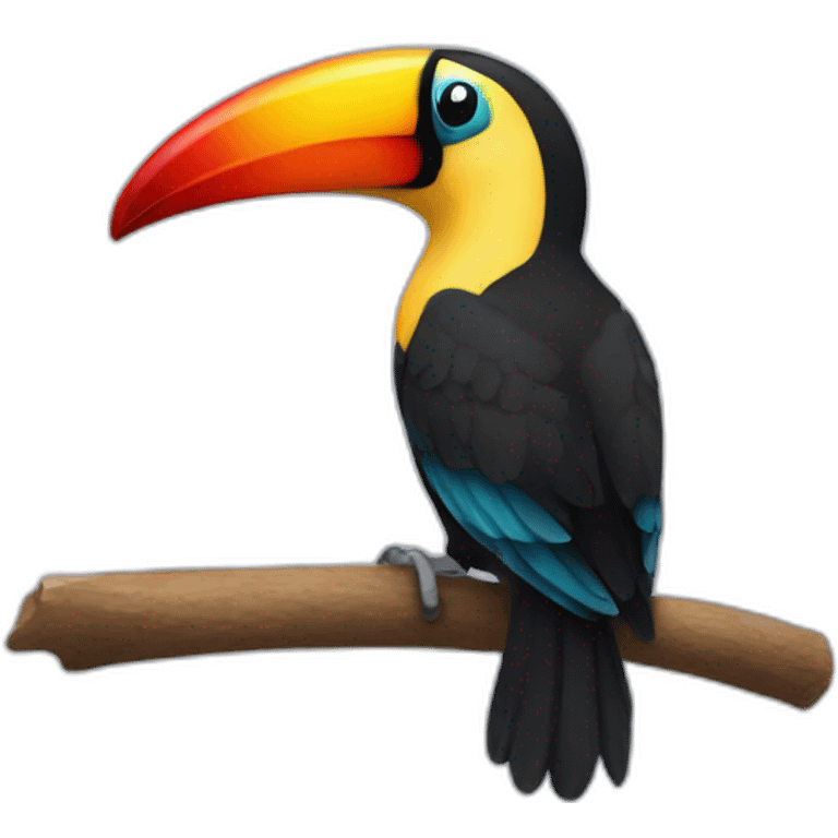 tucan colour emoji