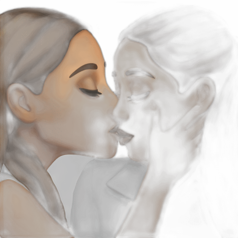 ariana grande kiss emoji