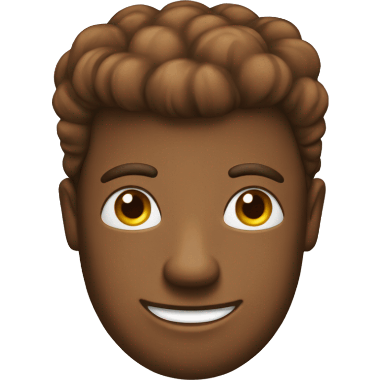 Brown chesterfield emoji