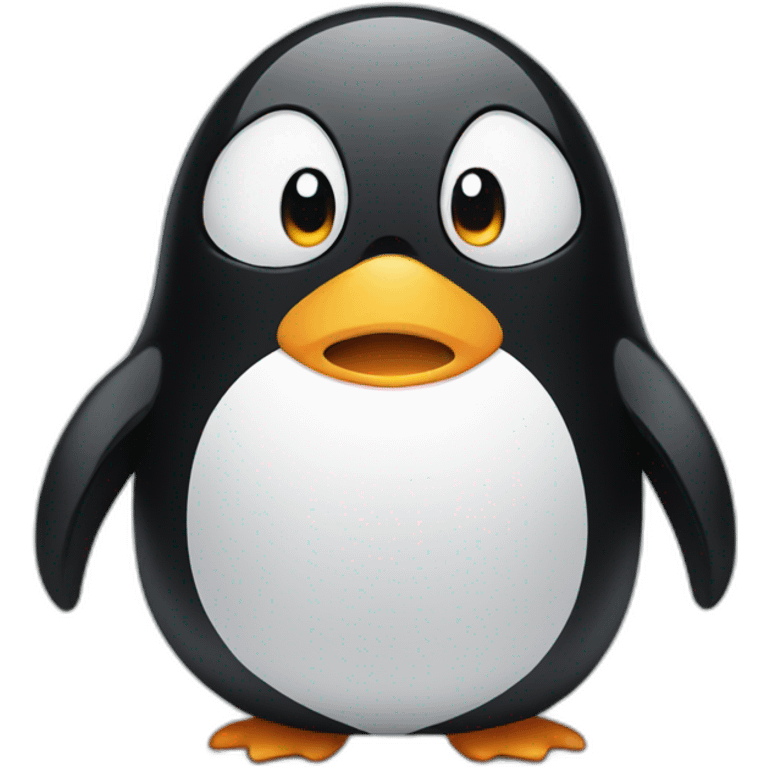 angry penguin emoji