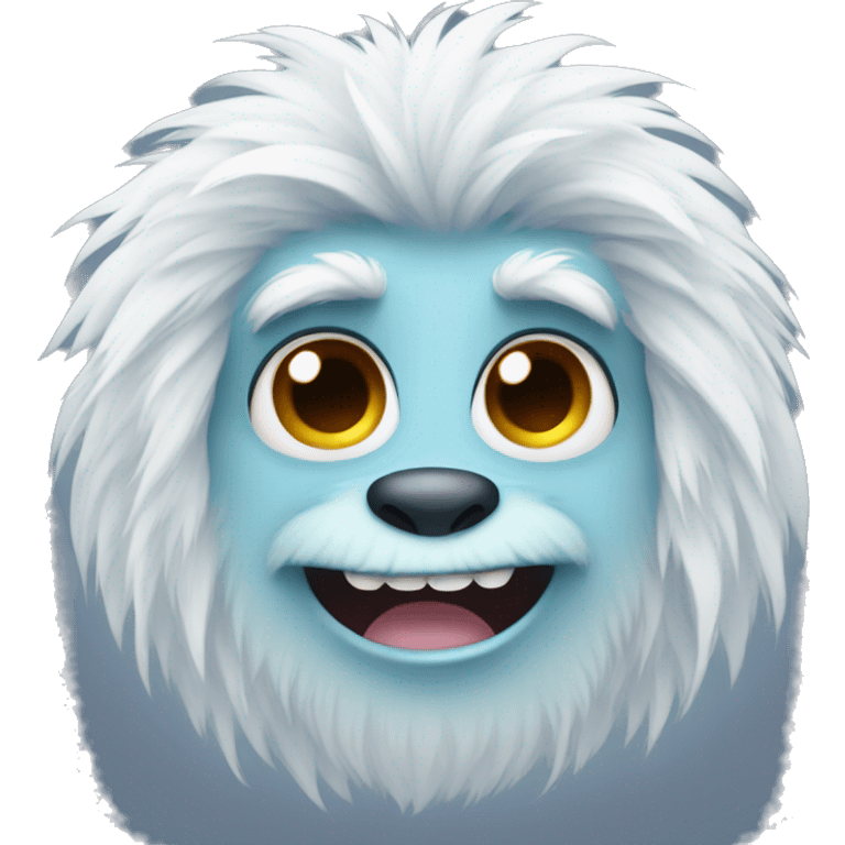 cute yeti emoji