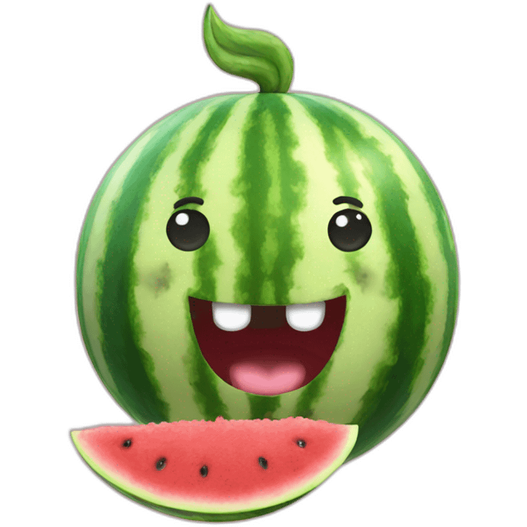 unicorn watermelon emoji