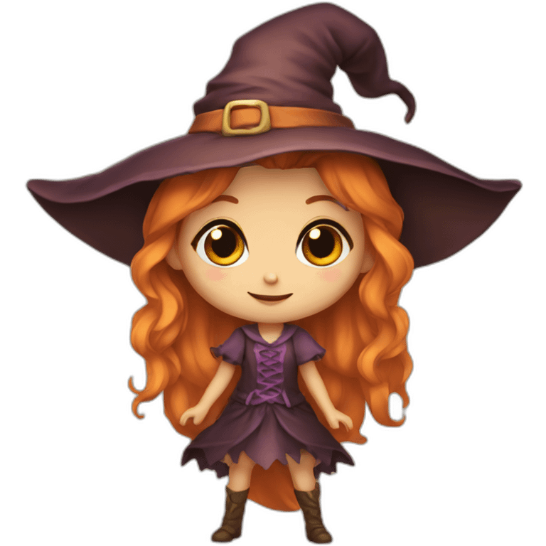 Witch fawn emoji