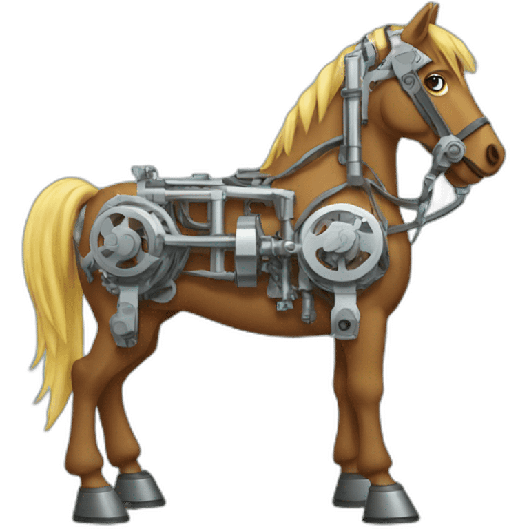 Mechanical Engineering horse emoji