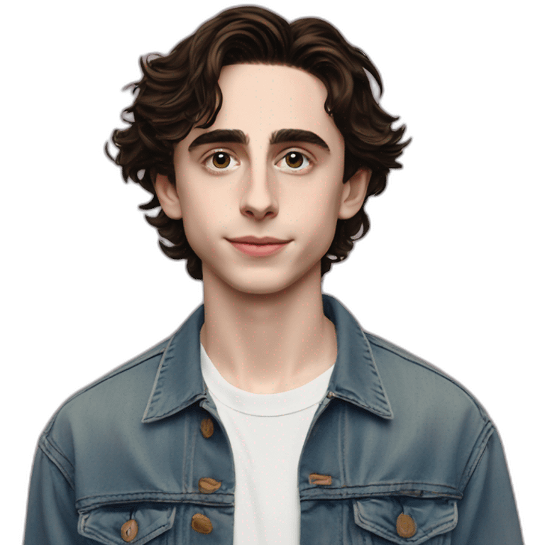 timothee chalamet emoji