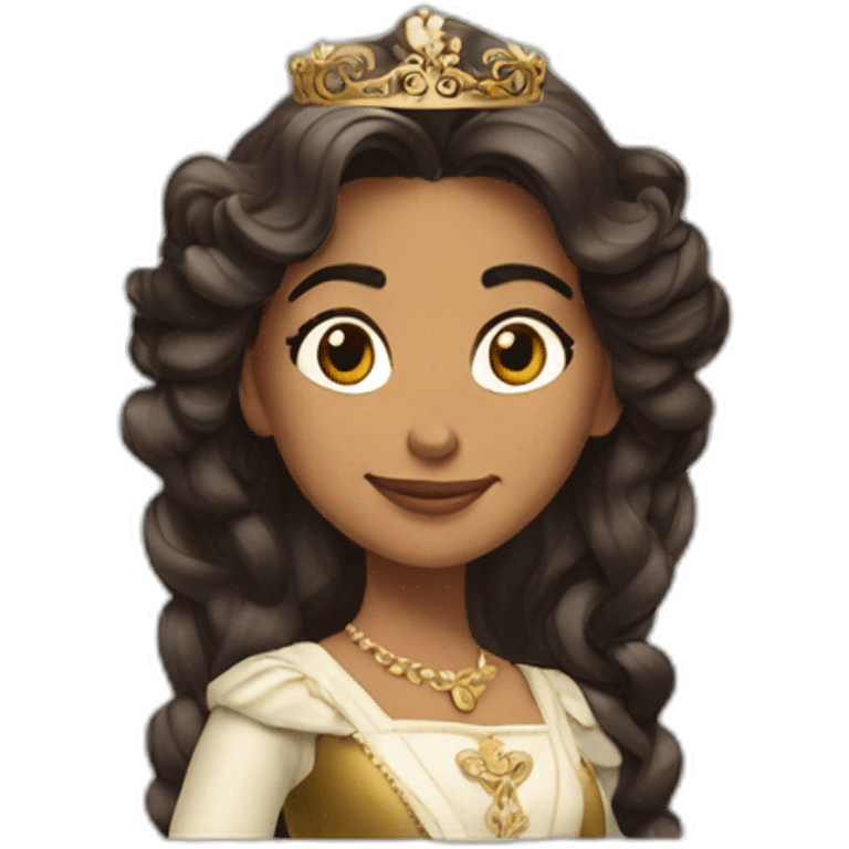 Dounia et la princesse d'Alpes emoji