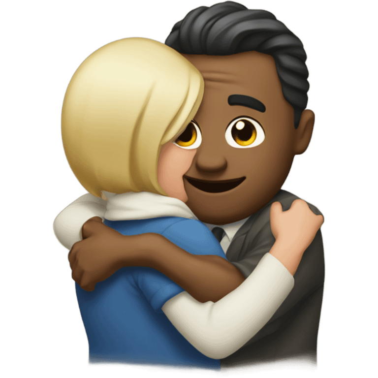 Hugging my wife  emoji