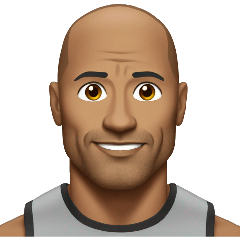 The rock emoji