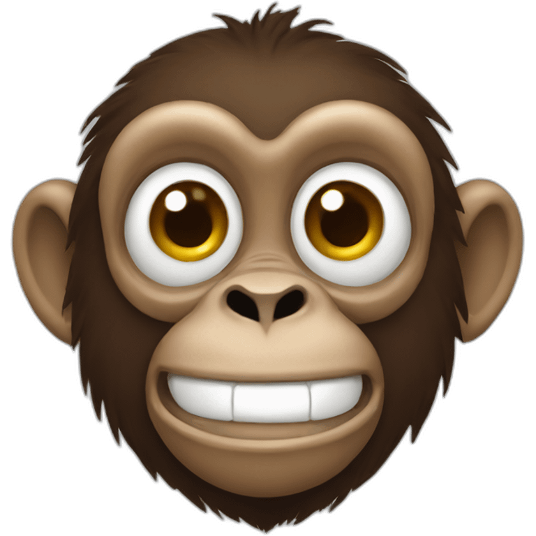 silly monkey emoji