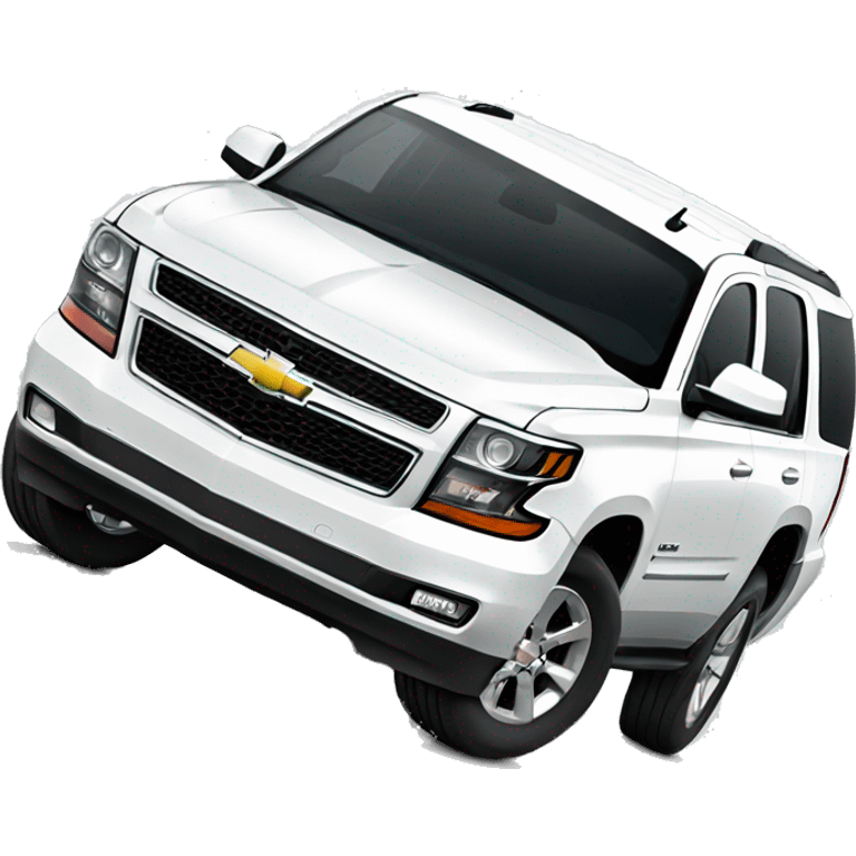 Chevy Tahoe white emoji