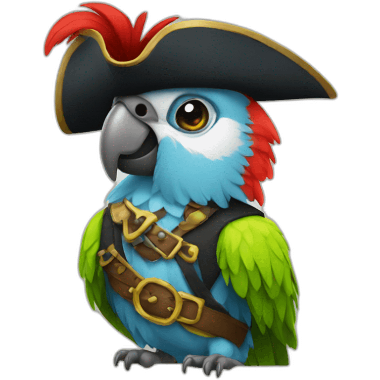 Parrot Pirate emoji