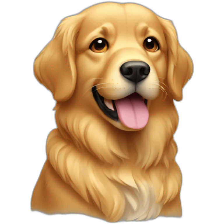 golden retriever emoji