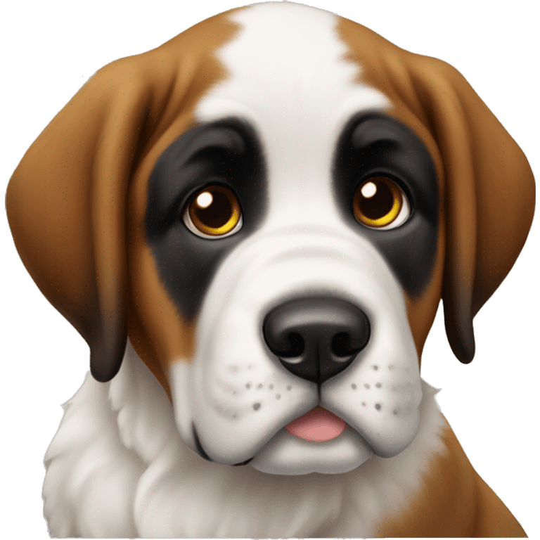 Saint bernard puppy emoji