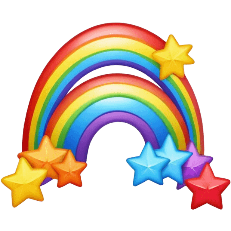 rainbow stars emoji