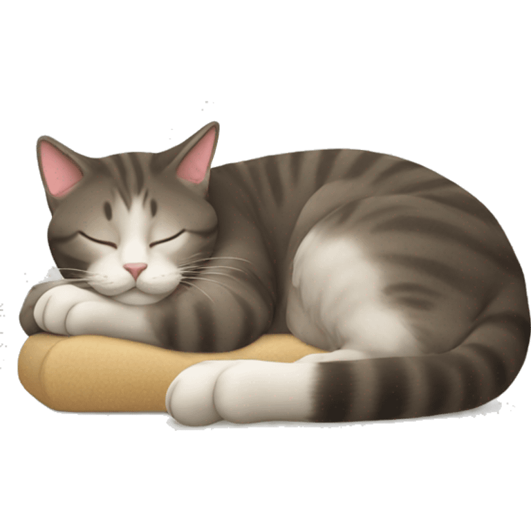 Cat sleeping  emoji