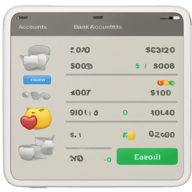 virtual us bank account emoji