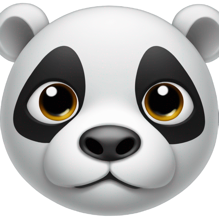 Panda headshot emoji