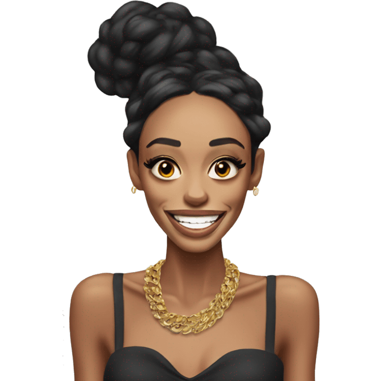 winnie harlow emoji