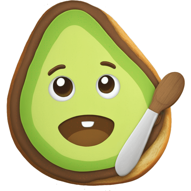 ￼ Toast ￼and ￼ avocado ￼ emoji