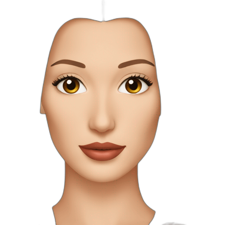 Bella Hadid emoji