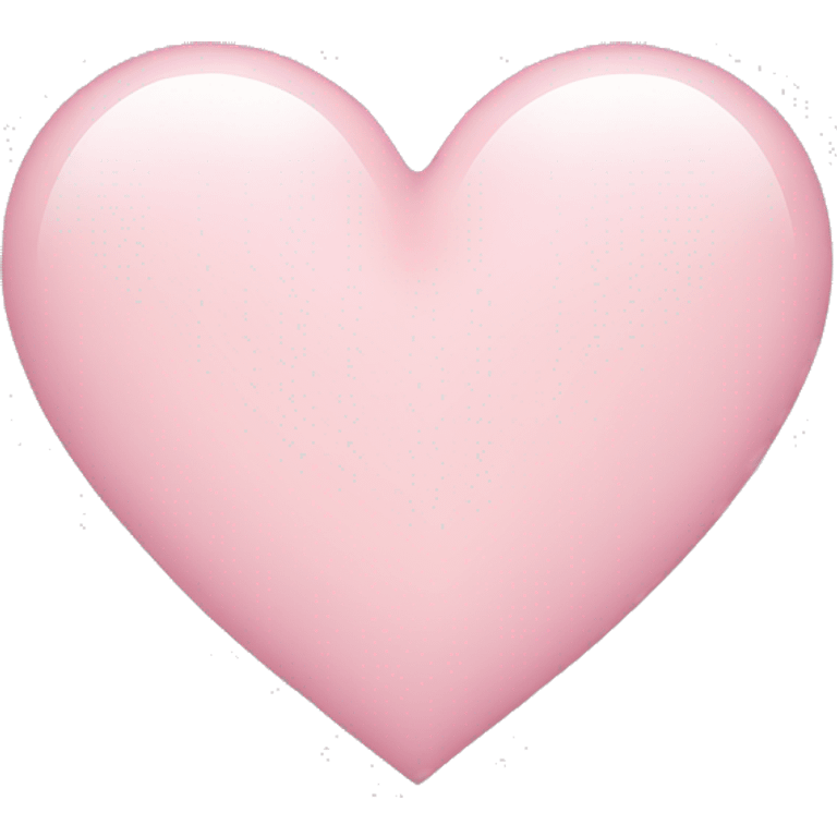 light pink heart  emoji