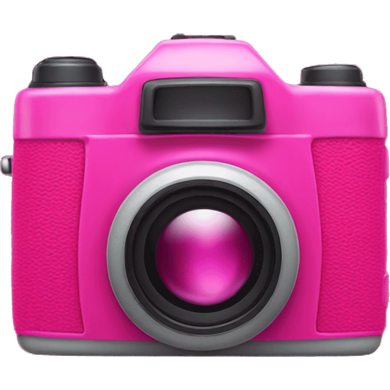 Hot pink camera emoji emoji