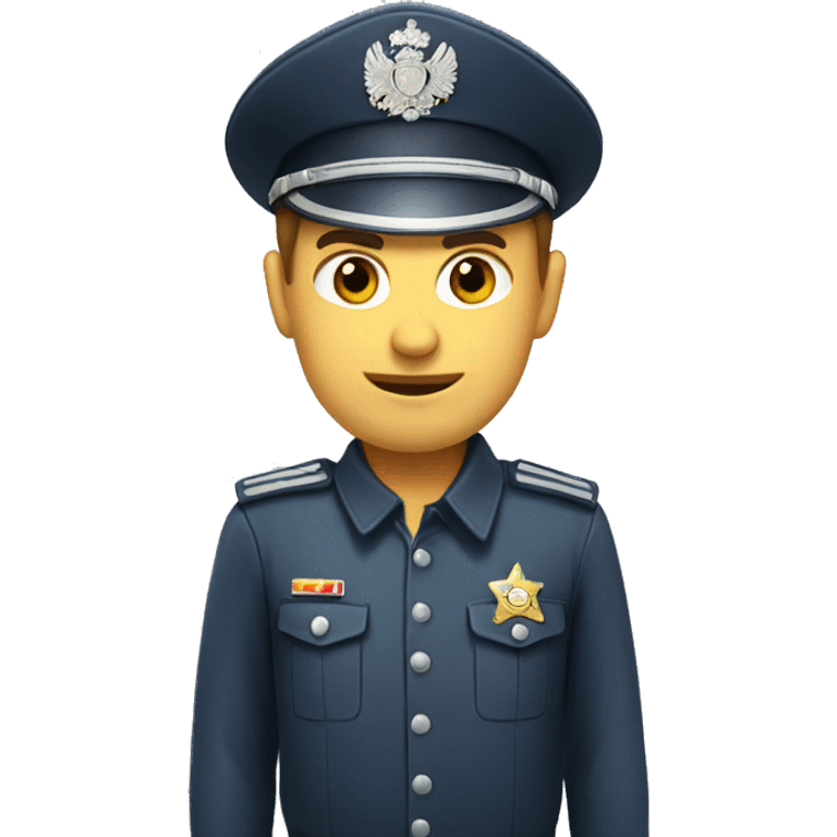 Russian policeman emoji