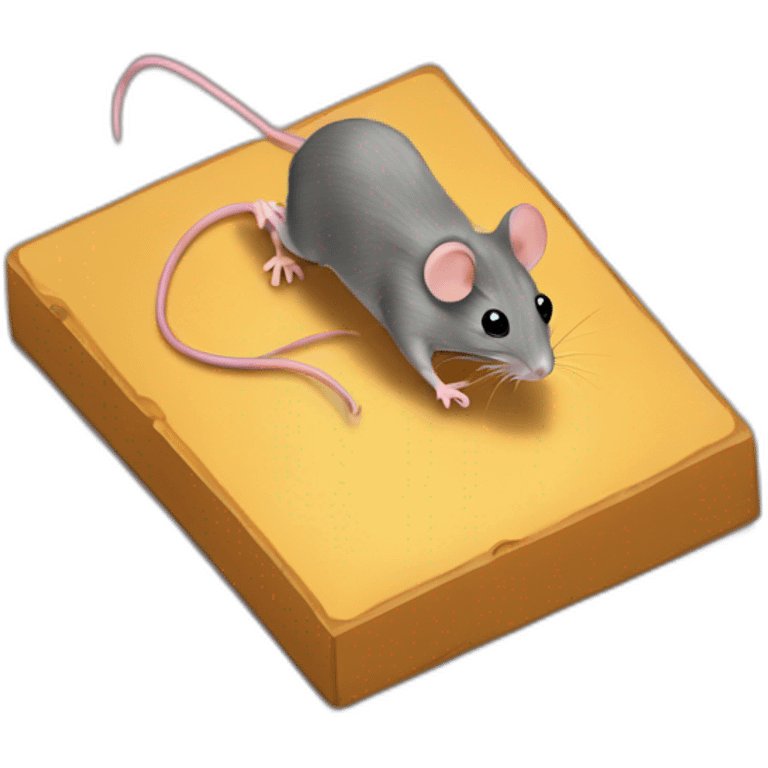 Mouse trap emoji