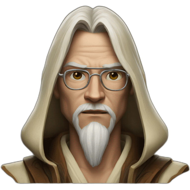 hyperrealist jedi in world of warcraft emoji